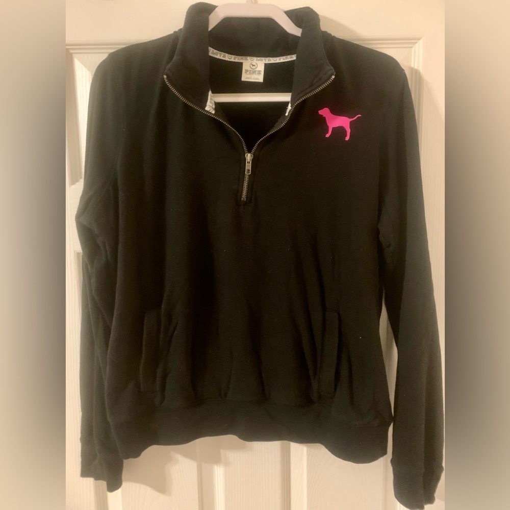 VS Pink Quarter zip
